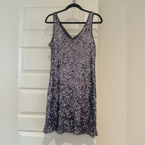 INC International Concepts Lavender Sequin Mini Dress